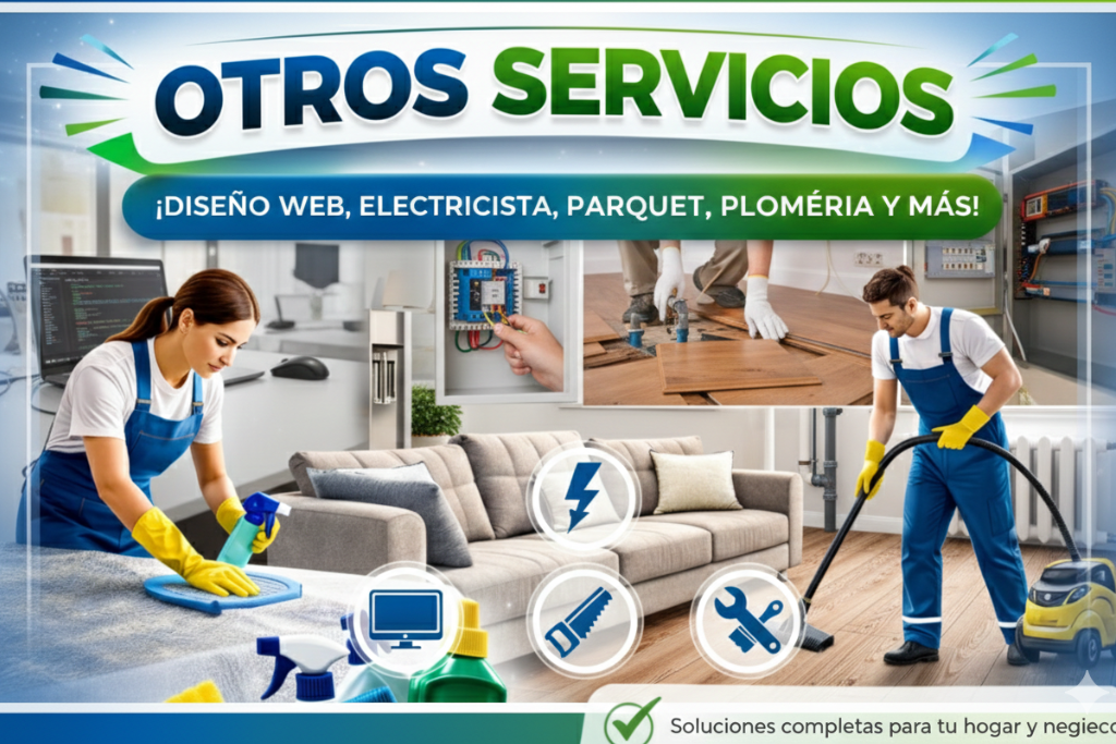 imagen que enseña varios servicios de la seccion de otros servicios